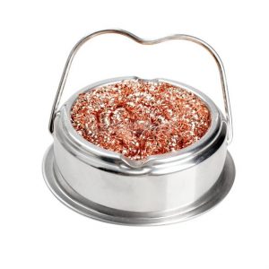 Soldering tip cleaner