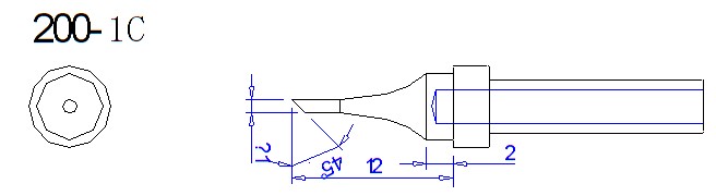 Quick Soldering Tips 3 200-1c soldering tip