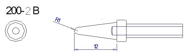 Quick Soldering Tips 13 200-2B Soldering Tip