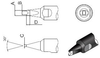 Quick 911G soldering tip