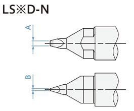 Replacement Soldering Tips for Japan Unix 4