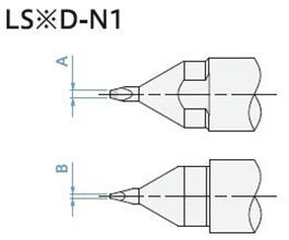 Replacement Soldering Tips for Japan Unix 5